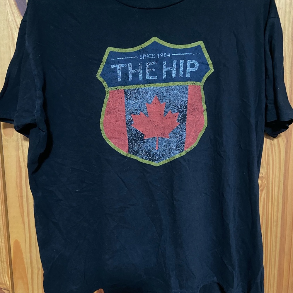 Black Graphic Tee The Hip